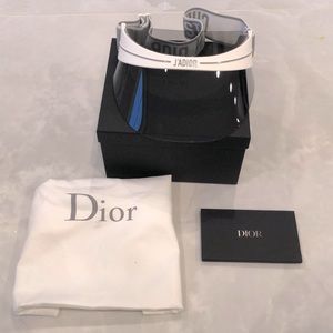 DiorClub1 Logo Visor Grey BNWT